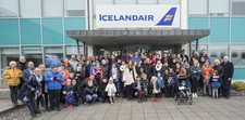  22 fjölskyldur fengu ferðastyrk Vildarbarna Icelandair